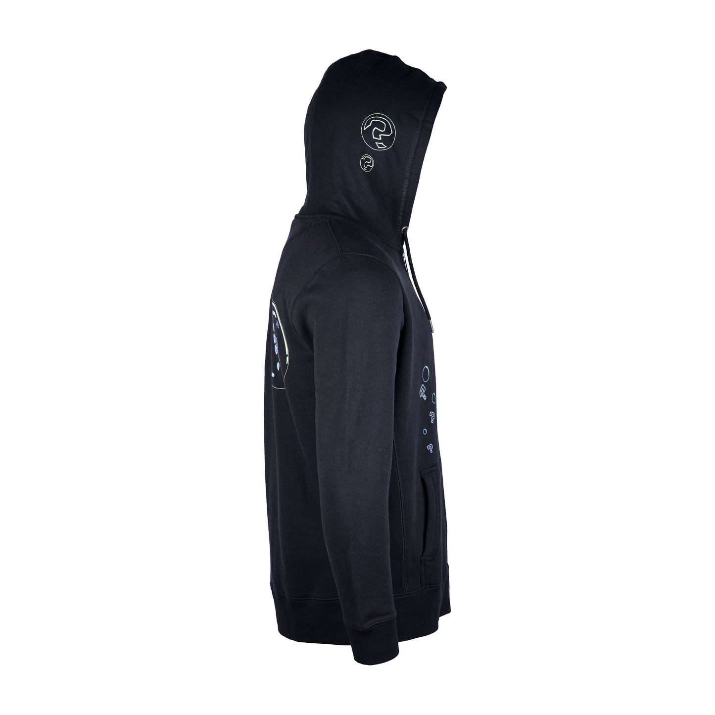 Base Zip Hoodie Black