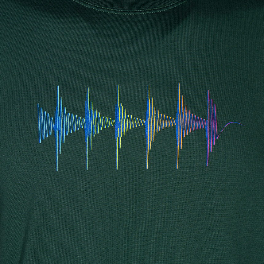 Soundwave Tee Green