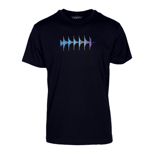 Soundwave Tee Black